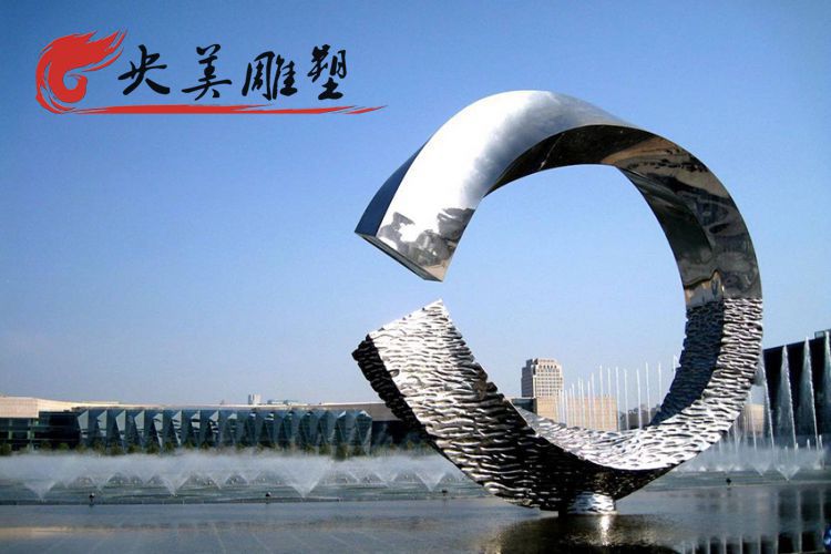 不銹鋼月亮雕塑廣場(chǎng)噴泉景觀標(biāo)志性雕塑圖片 不銹鋼月亮雕塑廣場(chǎng)噴泉景觀標(biāo)志性雕塑圖片