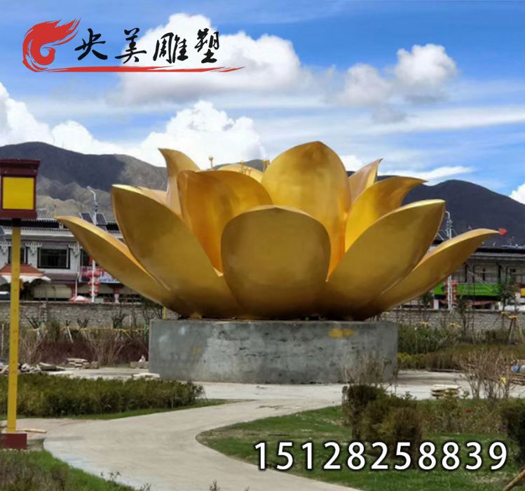 不銹鋼蓮花雕塑-園林廣場噴泉水景大型荷花景觀雕塑圖片 不銹鋼蓮花雕塑-園林廣場噴泉水景大型荷花景觀雕塑圖片