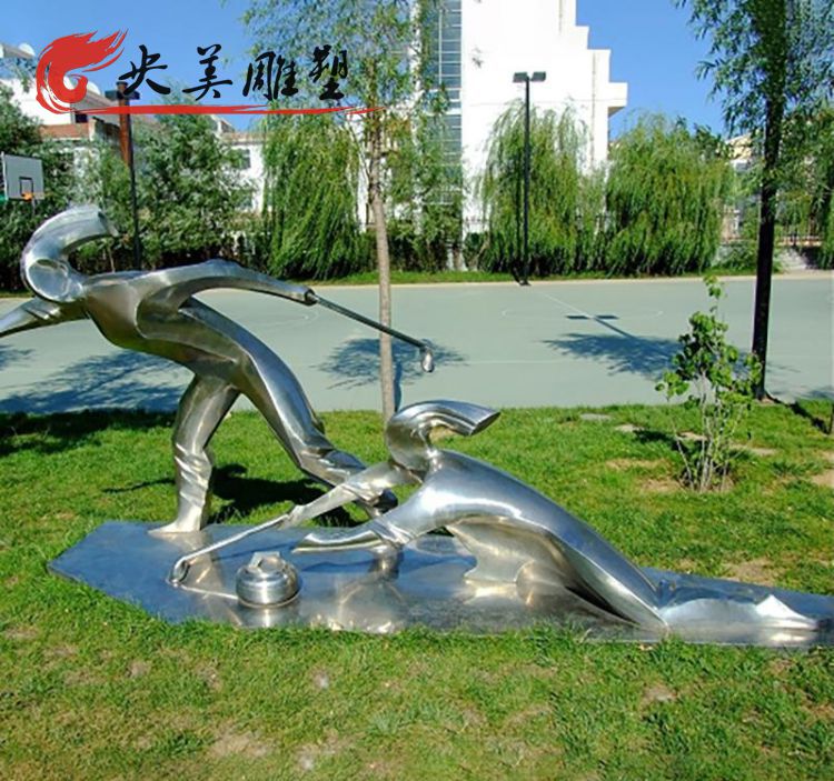 公園不銹鋼抽象冰壺運(yùn)動(dòng)人物雕塑圖片 公園不銹鋼抽象冰壺運(yùn)動(dòng)人物雕塑圖片