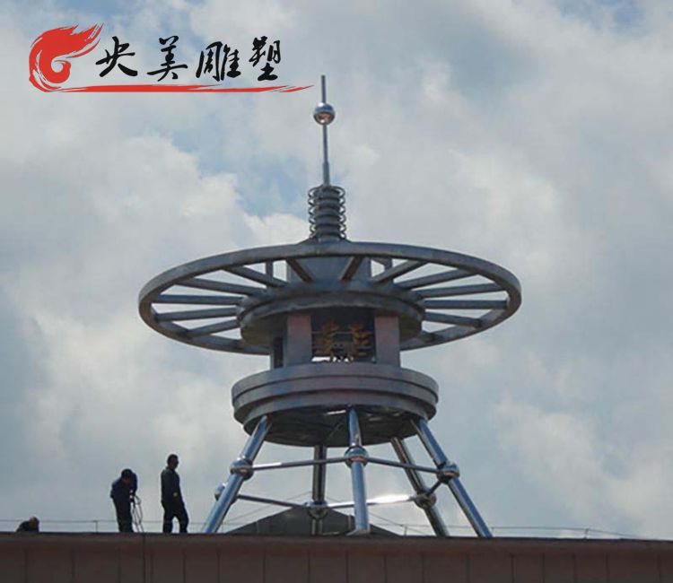 城市不銹鋼避雷針雕塑圖片 城市不銹鋼避雷針雕塑圖片