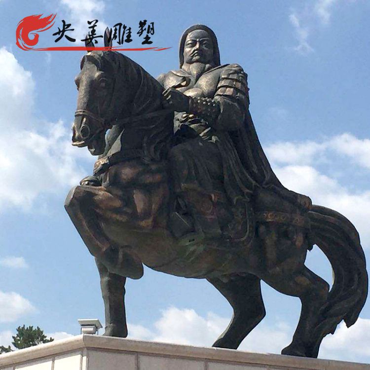 廣場擺放騎馬人物銅雕圖片 廣場擺放騎馬人物銅雕圖片