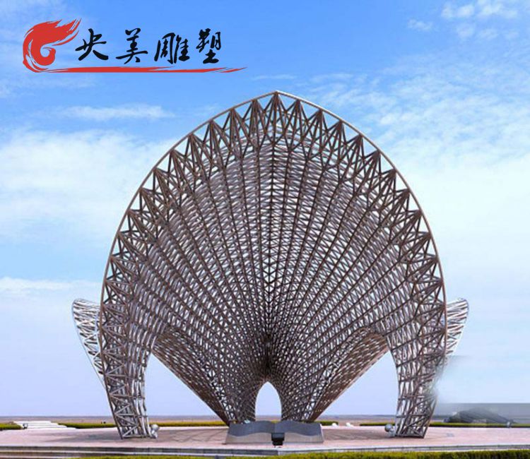 廣場擺放不銹鋼鏤空拱門造型景觀雕塑圖片 廣場擺放不銹鋼鏤空拱門造型景觀雕塑圖片