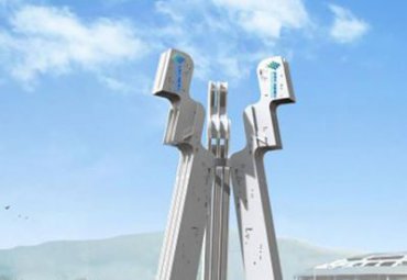 廣場不銹鋼抽象藝術造型景觀雕塑