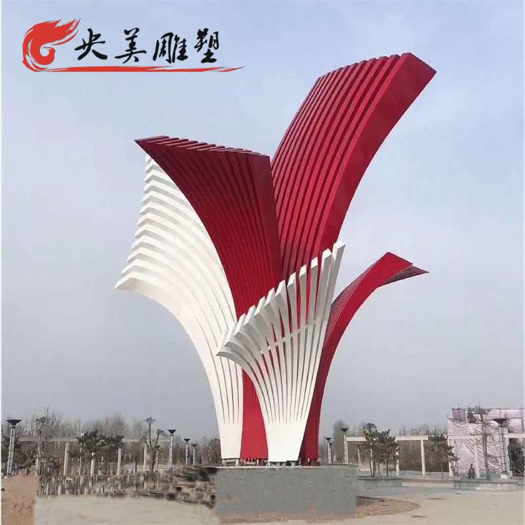 廣場創意不銹鋼景觀標志雕塑圖片 廣場創意不銹鋼景觀標志雕塑圖片