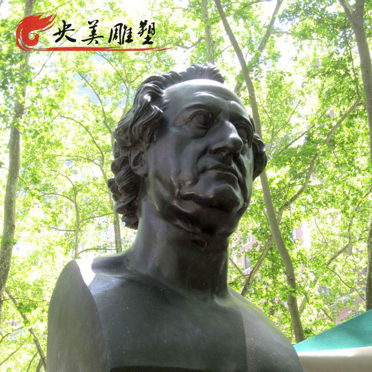 半身胸像玻璃鋼仿銅世界名人歌德雕塑圖片 半身胸像玻璃鋼仿銅世界名人歌德雕塑圖片