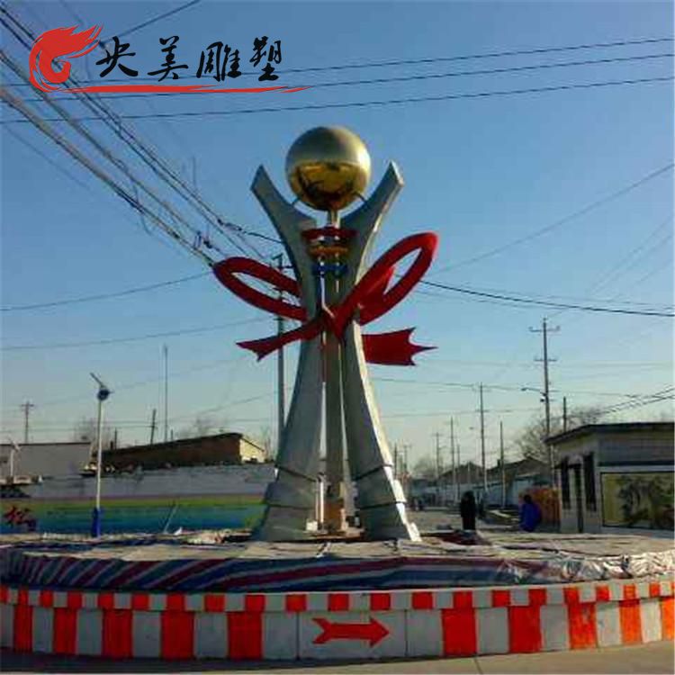 廣場不銹鋼抽象藝術球造型景觀雕塑圖片 廣場不銹鋼抽象藝術球造型景觀雕塑圖片