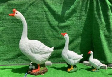 仿真動物景觀玻璃鋼白天鵝雕塑