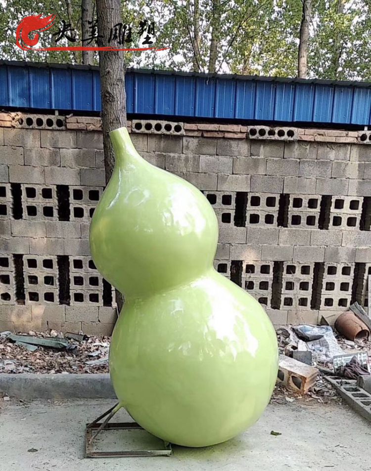 宗教寺廟創意玻璃鋼仿真葫蘆雕塑圖片 宗教寺廟創意玻璃鋼仿真葫蘆雕塑圖片
