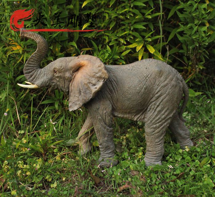 園林玻璃鋼仿真動物景觀大象雕塑圖片 園林玻璃鋼仿真動物景觀大象雕塑圖片