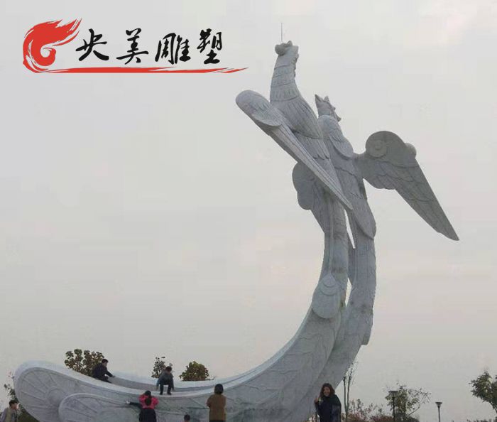 廣場大型不銹鋼抽象創(chuàng)意飛翔的鳳凰雕塑圖片 廣場大型不銹鋼抽象創(chuàng)意飛翔的鳳凰雕塑圖片