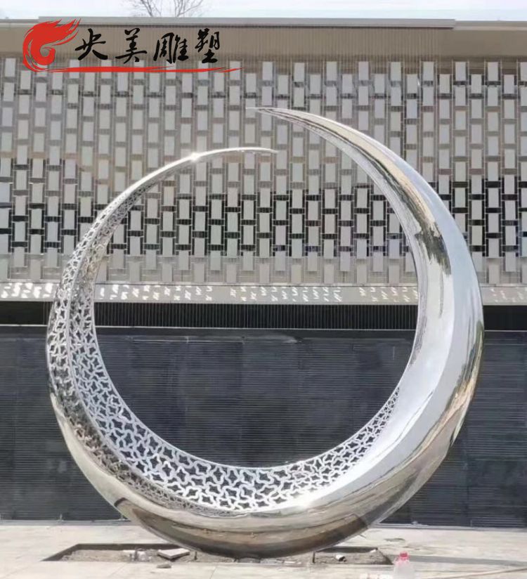 酒店會所不銹鋼創(chuàng)意鏤空圓環(huán)雕塑圖片 酒店會所不銹鋼創(chuàng)意鏤空圓環(huán)雕塑圖片