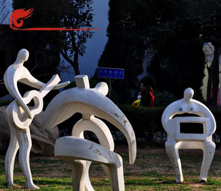 創意景觀樂隊抽象人物景觀花園廣場不銹鋼雕塑圖片 創意景觀樂隊抽象人物景觀花園廣場不銹鋼雕塑圖片
